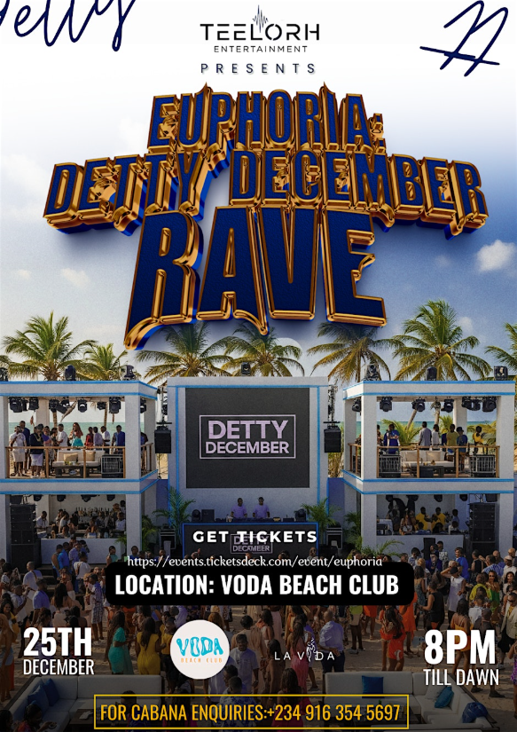 Detty December Beach Rave